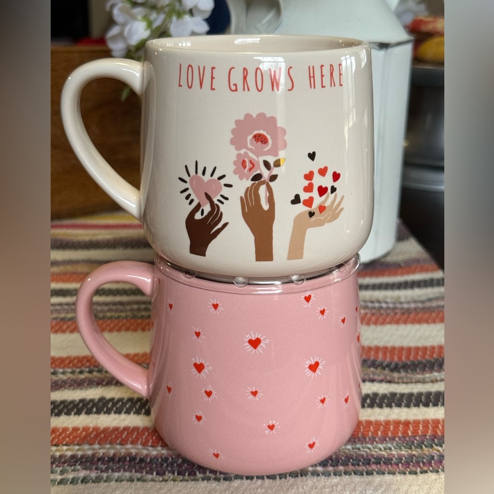 THRESHOLD Coffee Mug Set Love Grows Here 💕